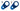 Torque Solution Radiator Mount Combo with Inserts (Blue) : Mitsubishi Evolution 7/8/9