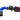 K&N 02-06 Lancer ONLY Blue Typhoon Short Ram Intake