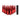 Mishimoto Steel Spiked Lug Nuts M12x1.5 20pc Set - Red
