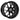 Enkei Raijin 18x8 45mm Offset 5x100 Bolt Pattern Matte Black Wheel