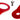 Torque Solution Radiator Mount Combo (RED) : Mitsubishi Evolution 7/8/9