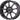 Enkei PF09 18x8 5x114.3 45mm Offset 75mm Bore Dark Silver Wheel