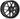 Enkei Raijin 18x8 45mm Offset 5x100 Bolt Pattern Matte Black Wheel
