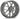 Enkei Raijin 18x8.5 42mm Offset 5x112 Bolt Pattern 72.6 Bore Diameter Hyper Silver Wheel