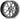 Enkei Raijin 18x8 45mm Offset 5x100 Bolt Pattern Hyper Silver Wheel