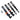 AST 01-05 Mitsubishi EVO 7/8 5100 Comp Series Coilovers