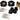 Energy Suspension 03-05 Mitsubishi Lancer EVO 8 Black Front Control Arm Bushing Set