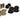 Energy Suspension 03-05 Mitsubishi Lancer EVO 8 Black Rear Differential / Mustache Bar Bushing Set