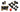 Energy Suspension 03-05 Mitsubishi Lancer EVO 8 Black Hyper-flex Master Bushing Set