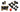 Energy Suspension 03-05 Mitsubishi Lancer EVO 8 Black Hyper-flex Master Bushing Set