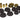 Prothane Mitsubishi Evo 8 Diff/Mustache Bar Bushings - Black