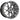 Enkei Raijin 18x8 32mm Offset 5x120 Bolt Pattern 72.6 Bore Diameter Hyper Silver Wheel