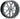 Enkei Raijin 18x8.5 50mm Offset 5x114.3 Bolt Pattern 72.6 Bore Diameter Hyper Silver Wheel